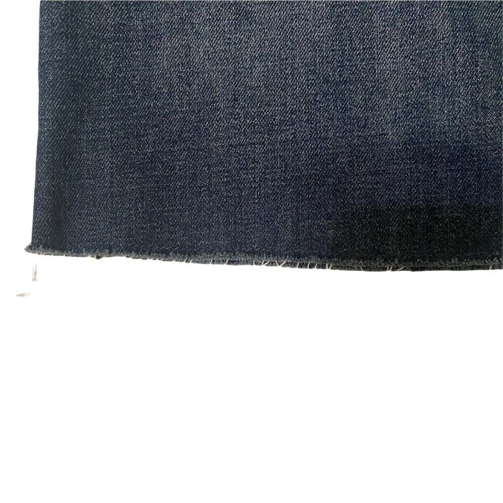 Madewell Denim Skirt Womens 26 Blue Mini High Rise Raw Hem Distressed Dark Wash - Picture 5 of 8
